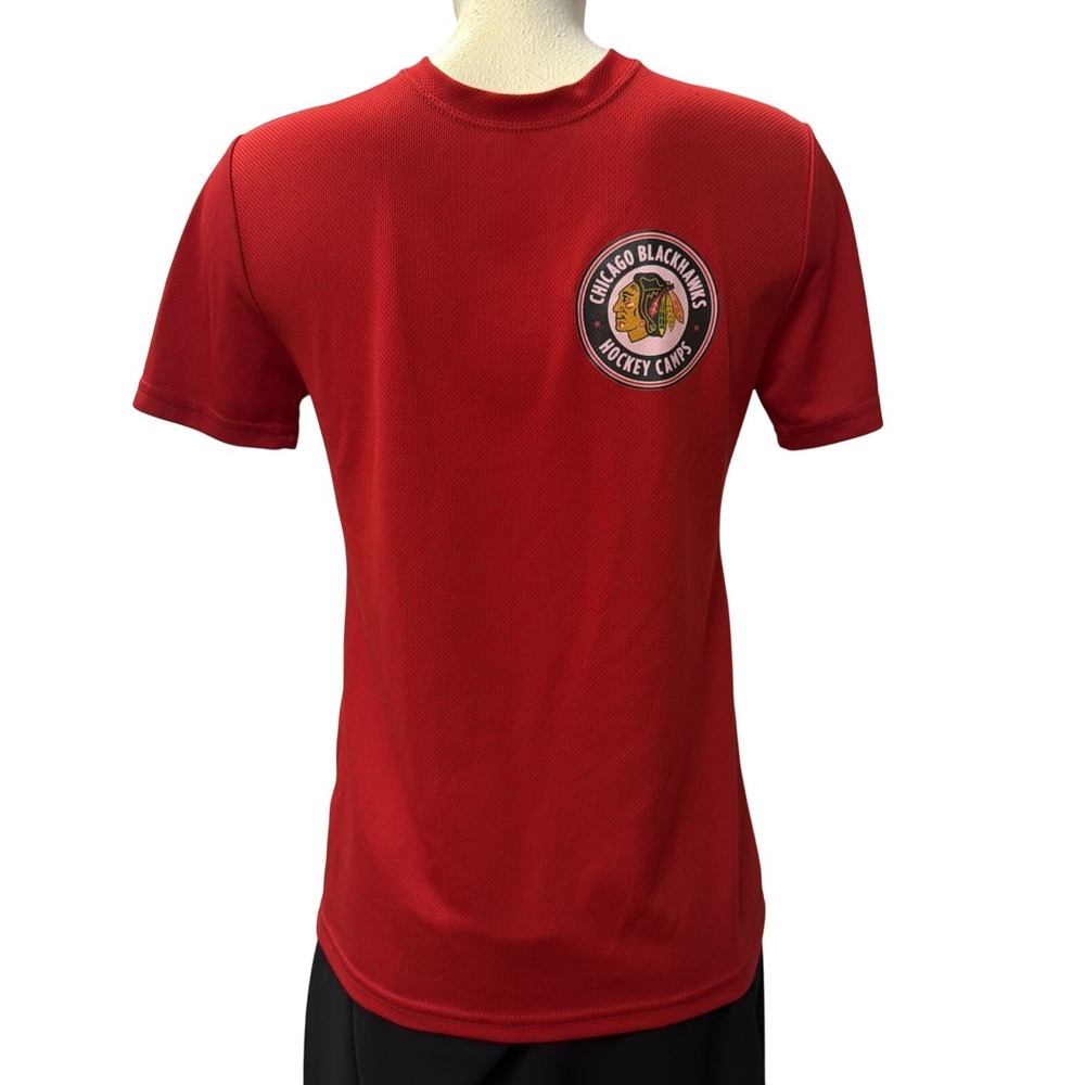 Chicago Blackhawks Hockey Camps Expert Performance T-Shirt Red XXS